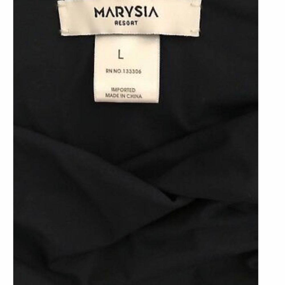MARYSIA MOTT SCALLOPED MINI DRESS SIZE L INDIGO - Picture 5 of 5